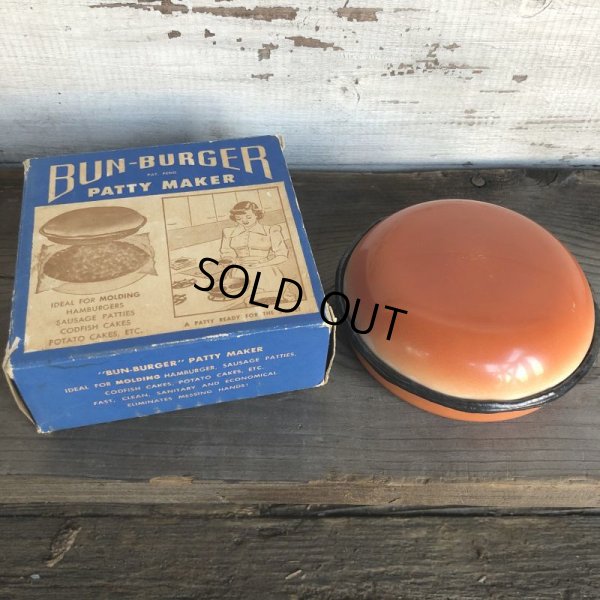 画像10: 70s Vintage BUN-BURGER PATTY MAKER W/Box (T530)