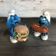 画像7: Vintage Hot Dog Smurf PVC (T527)