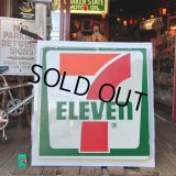 Vintage 7-ELEVEN Old Logo Store Sign (T531) 