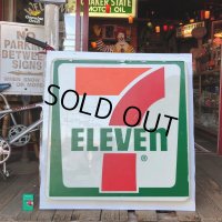 Vintage 7-ELEVEN Old Logo Store Sign (T531) 