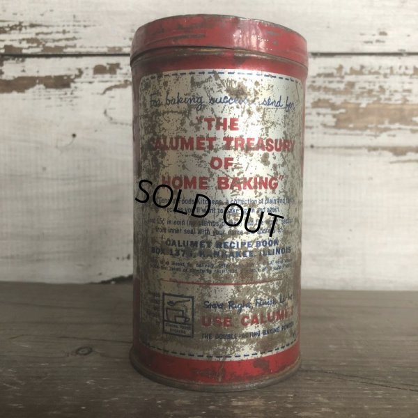 画像3: Vintage Calumet Baking Powder 1lb Can (T539) 