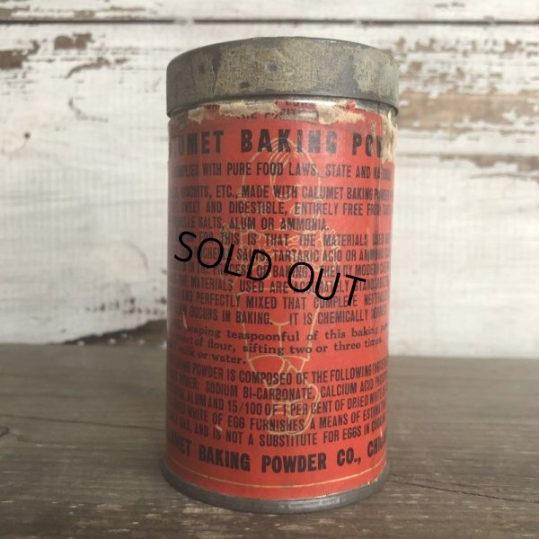 画像3: Vintage Calumet Baking Powder 8oz Can (T534) 