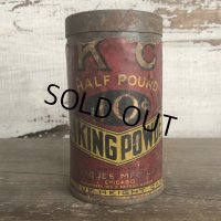 Vintage KC Baking Powder Can (T534) 