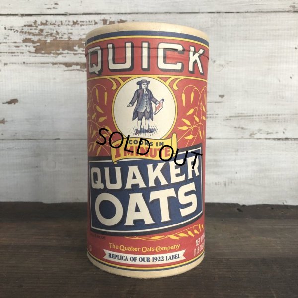 画像1: Vintage Quick Quaker Oats Cardboard Container (T542) 
