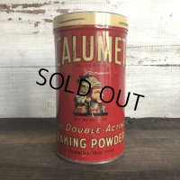 Vintage Calumet Baking Powder 1lb Can (T537) 