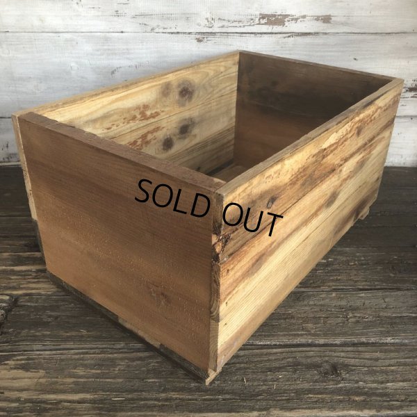 画像4: Vintage Wooden Fruits Crate Box Empire BUILDER (T550)