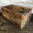 画像2: Vintage Wooden Fruits Crate Box Empire BUILDER (T550) (2)