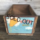 Vintage Wooden Fruits Crate Box KYTE (T544)