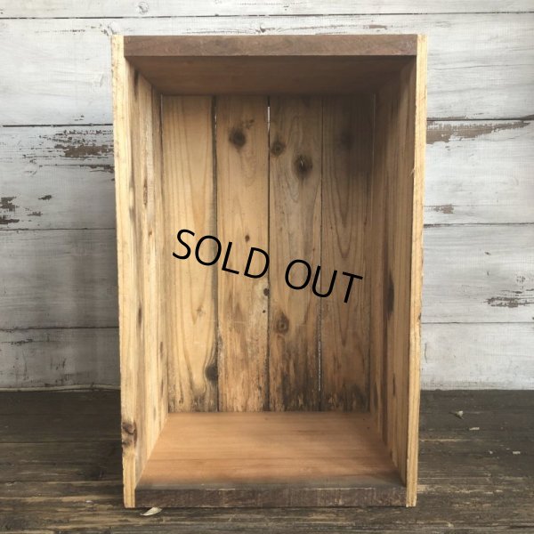 画像5: Vintage Wooden Fruits Crate Box BRITEVALE (T555)