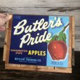 画像7: Vintage Wooden Fruits Crate Box Butler's Pride (T552)