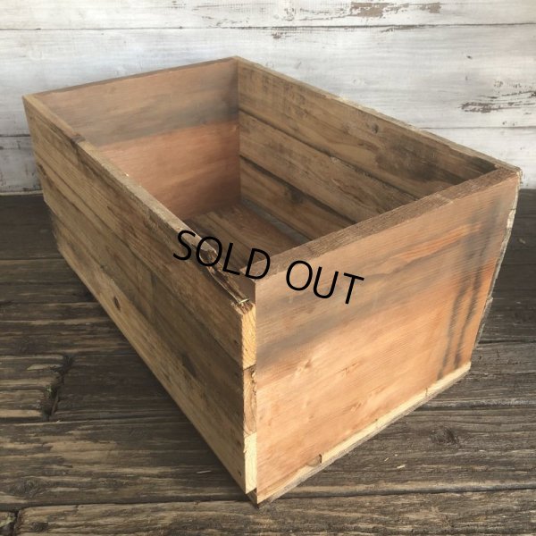画像4: Vintage Wooden Fruits Crate Box Butler's Pride (T552)