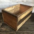 画像4: Vintage Wooden Fruits Crate Box COLOR GUARD (T547)