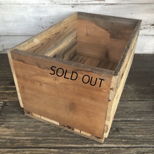 画像4: Vintage Wooden Fruits Crate Box Pride of the North (T548)