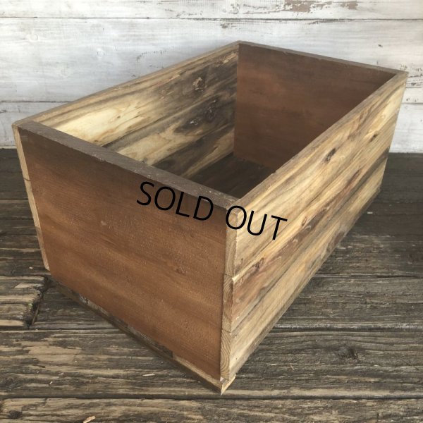 画像4: Vintage Wooden Fruits Crate Box HILL TOP (T545)