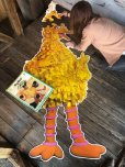 画像9: 70s Vintage Sesame Street Big Bird Giant Puzzle 180cm! (T556)