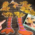 画像6: 70s Vintage Sesame Street Big Bird Giant Puzzle 180cm! (T556)