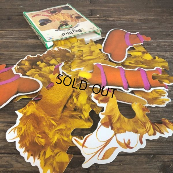 画像3: 70s Vintage Sesame Street Big Bird Giant Puzzle 180cm! (T556)