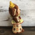 画像4: Vintage Rubber Face Doll Ideal Clown Bear (T558)