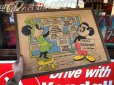 画像1: 70s Vintage Walter Lantz Andy Panda Burlap Art (T566) (1)