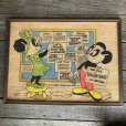 画像8: 70s Vintage Walter Lantz Andy Panda Burlap Art (T566)