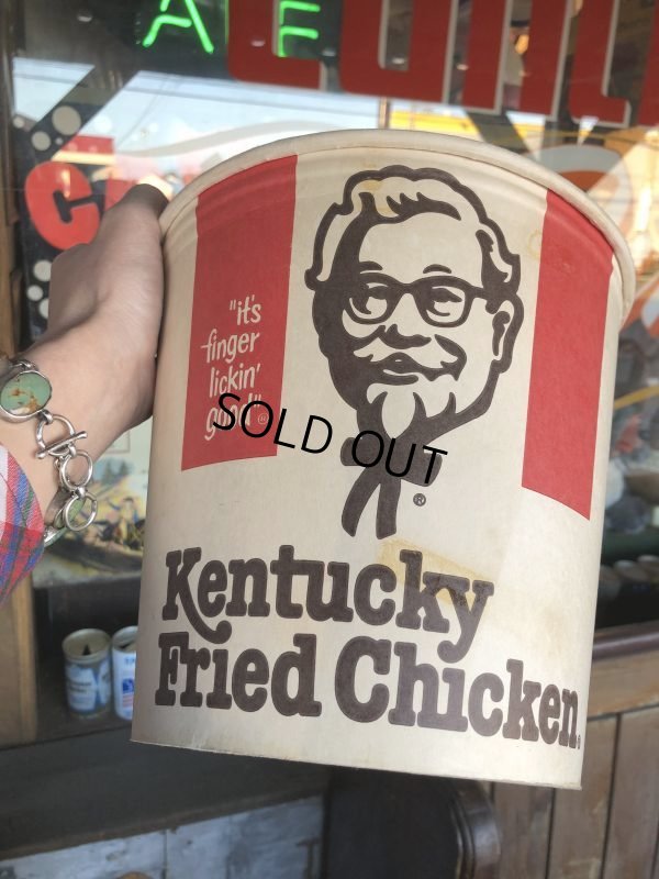 画像1: Vintage KFC Kentucky Fried Chicken Bucket (T568)