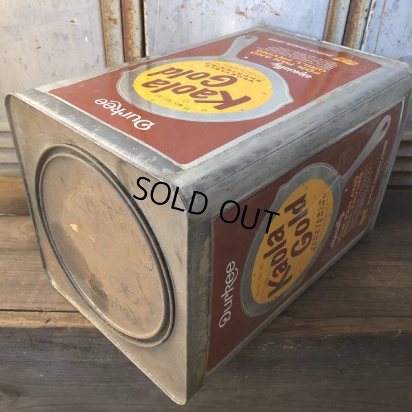 画像8: Vintage Kaola Gold Vegetable Shortening 35LBS Can (T580)