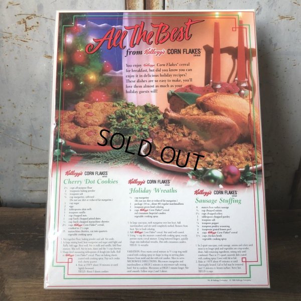画像3: Vintage Kellogg's Corn Flakes Holiday Recipe Edition (T579）