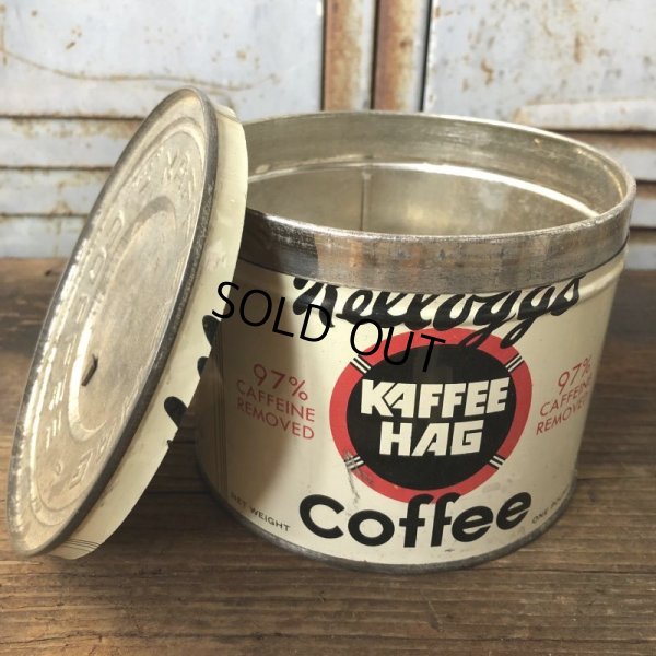 画像8: Vintage Kellogg Kaffee Hag Coffee Can (T578）
