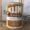 Vintage KLIM Whole Milk 2 1/2 Can THE BORDEN COMPANY (T575）