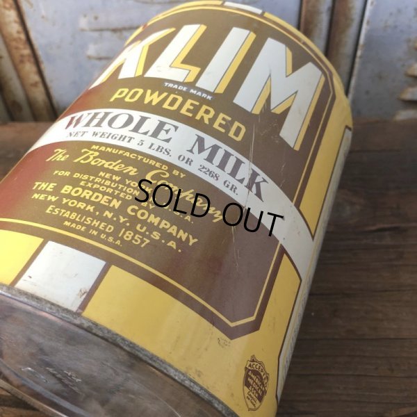 画像7: Vintage KLIM Whole Milk 5 Can THE BORDEN COMPANY (T576）
