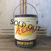 Vintage Keen Shortening 4 Pounds Can (T575）