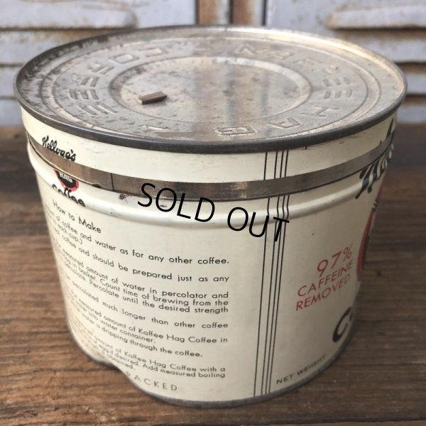 画像5: Vintage Kellogg Kaffee Hag Coffee Can (T578）