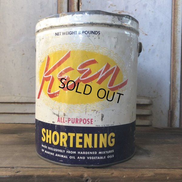 画像3: Vintage Keen Shortening 8 Pounds Can (T574）