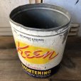 画像7: Vintage Keen Shortening 8 Pounds Can (T574）