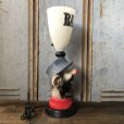 画像3: Vintage Red Nose Drunken Hobo BAR Lamp (T582)  