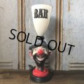 Vintage Red Nose Drunken Hobo BAR Lamp (T582)  