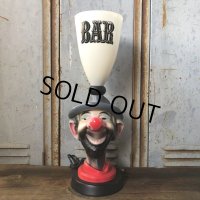 Vintage Red Nose Drunken Hobo BAR Lamp (T582)  