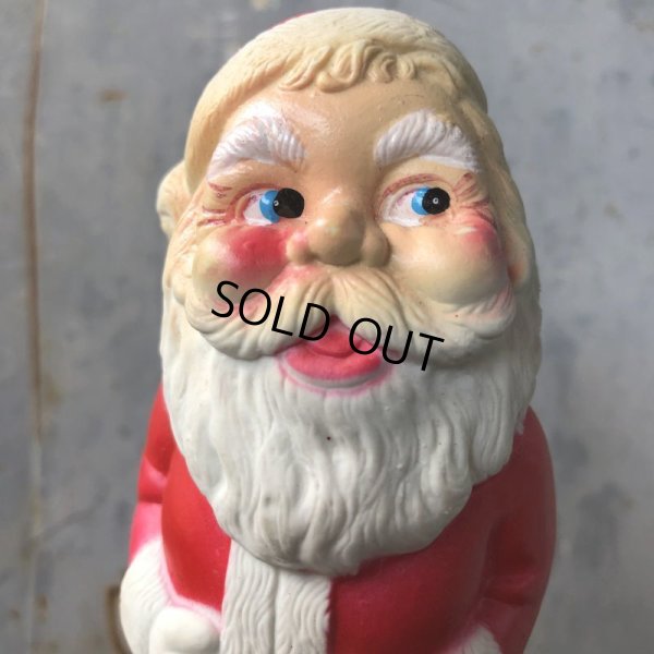 画像8: Vintage Santa Claus Rubber Doll 13cm (T542)