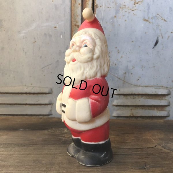 画像4: Vintage Santa Claus Rubber Doll 20cm (T539)