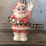 Vintage Santa Claus Rubber Doll 21cm (T544)