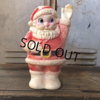 Vintage Santa Claus Rubber Doll 21cm (T544)