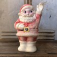 画像1: Vintage Santa Claus Rubber Doll 21cm (T545) (1)