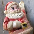 画像7: Vintage Santa Claus Rubber Doll 21cm (T545)