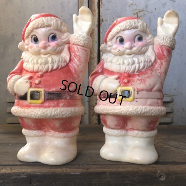 画像10: Vintage Santa Claus Rubber Doll 21cm (T544)