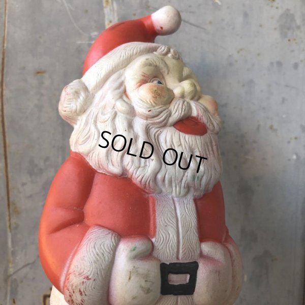 画像7: Vintage Santa Claus Rubber Doll 19cm (T541)