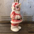 画像2: Vintage Santa Claus Rubber Doll 21cm (T544) (2)