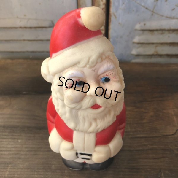 画像5: Vintage Santa Claus Rubber Doll 20cm (T539)