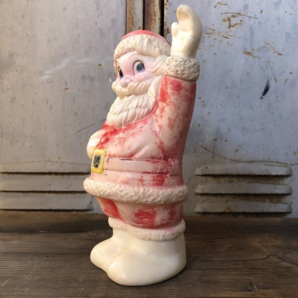 画像4: Vintage Santa Claus Rubber Doll 21cm (T545)