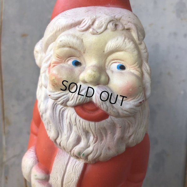 画像8: Vintage Santa Claus Rubber Doll 19cm (T541)