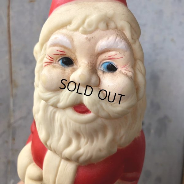 画像8: Vintage Santa Claus Rubber Doll 20cm (T539)
